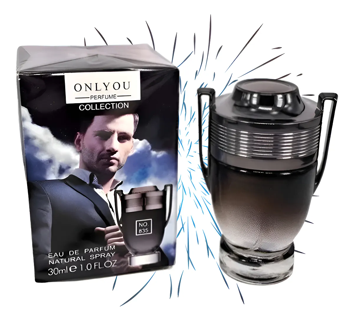 MINIATURA IMPORTADA ONLYOU N°807 INVICTUS PACO RABBANE (FRETE GRATIS SHOPAY)